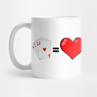 Love Poker Mug